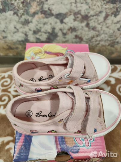 Кеды на девочку