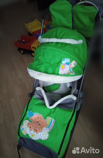 Санки коляска ника