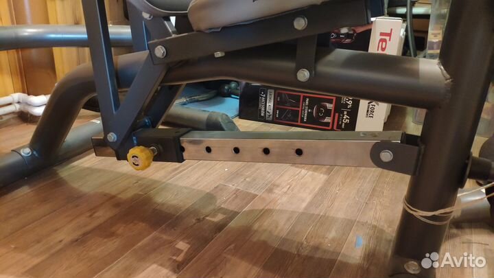 Скамья для жима + штанга