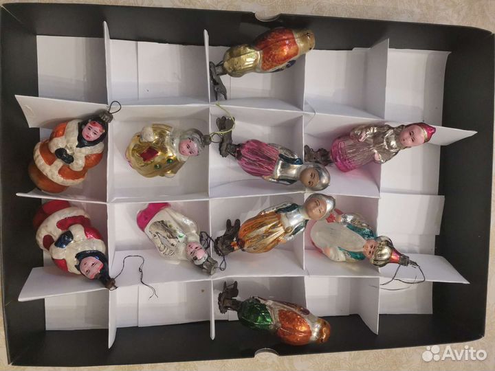 Елочные игрушки СССР