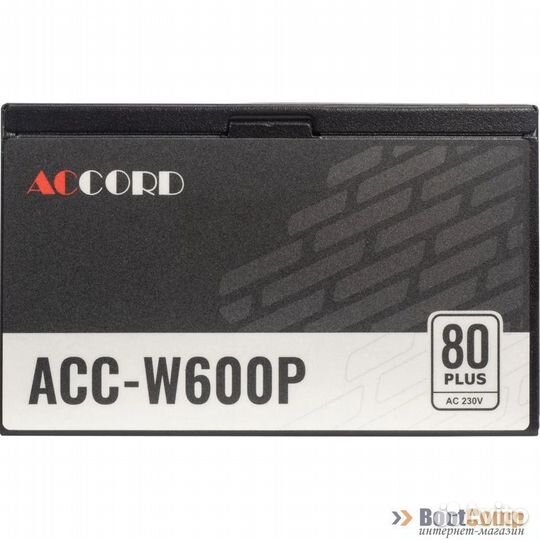 Блок питания Accord 600W ACC-W600P