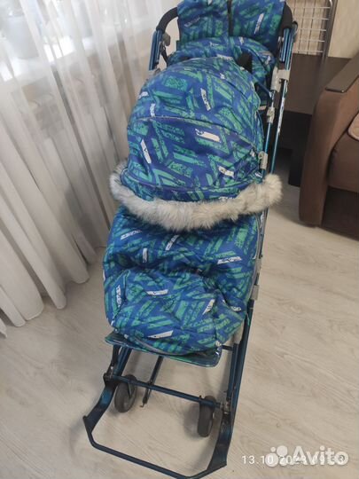 Санки коляска ника sport 7-8s