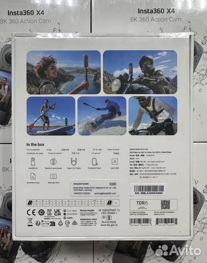 Экшн Камера Insta360 X4 8K
