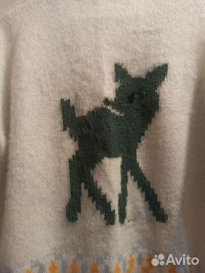 Женский кардиган с оленятами Loewe 46-48