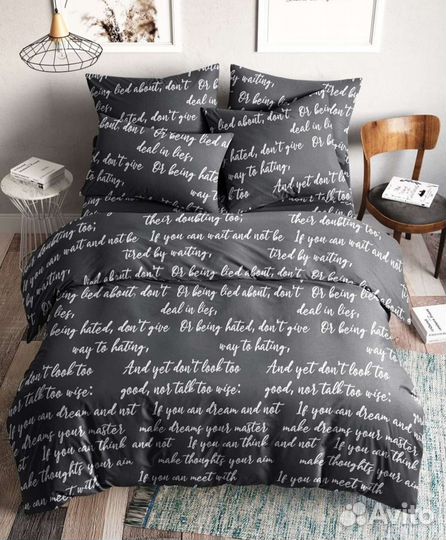 Белье постельное 1.5 сп, 2сп и евро хлопковое