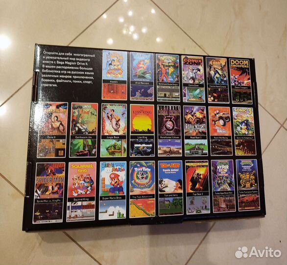 Коробка от сеги, sega