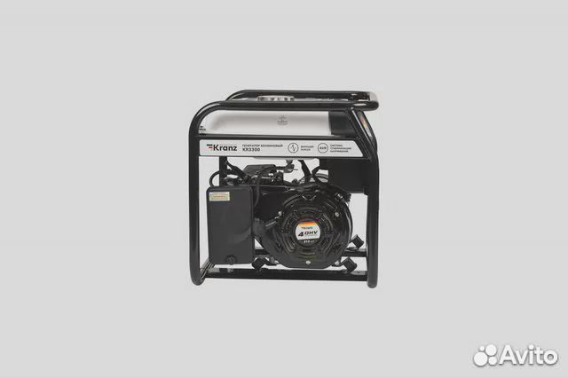 Бензиновый генератор kranz KR3300 3,3 кВт