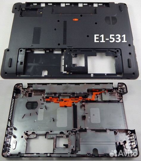 Новый поддон (дно) для ноутбука Acer E1-531 и др