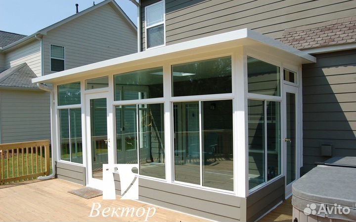 Алюминиевое остекление Под ключ