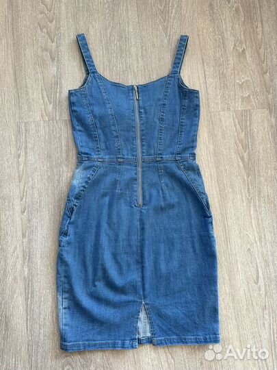 Платье джинсовое 42