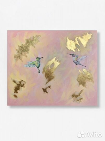 Интерьерная картина поталь