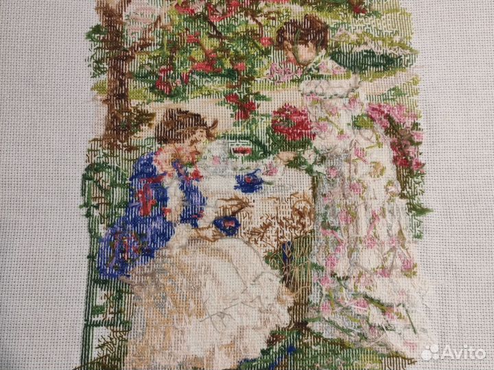 Картина вышивка крестом готовая