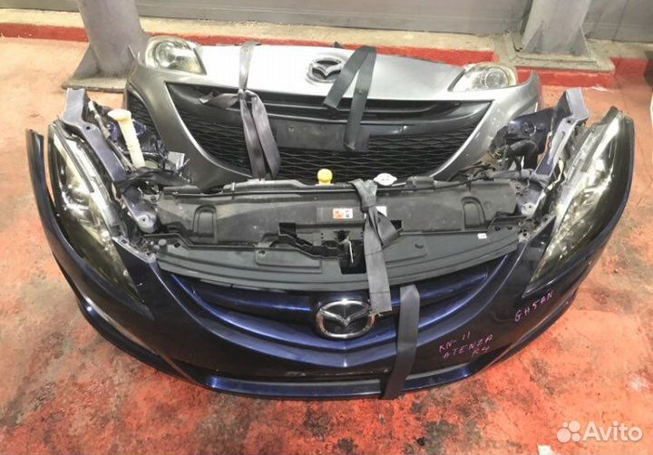 Ноускат бампер фара Mazda 6 gh Мазда гш