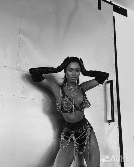 Образ для фотосессии портупея/шорты