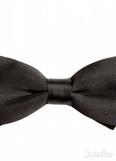 H&M Бабочка на застежке атласная черная