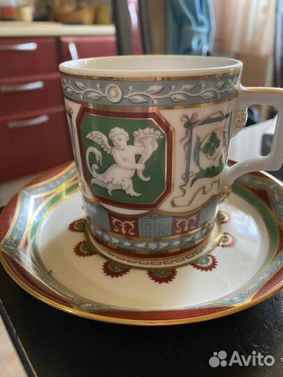 Чайная пара императорский фарфор