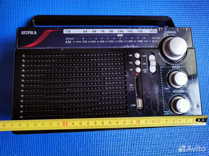 Радиоприемник supra ST-33U