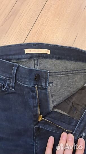 Джинсы женские levi's 710 super skinny
