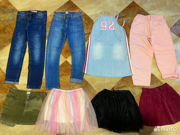 Гигантский пакет брендовой одежды 122-128