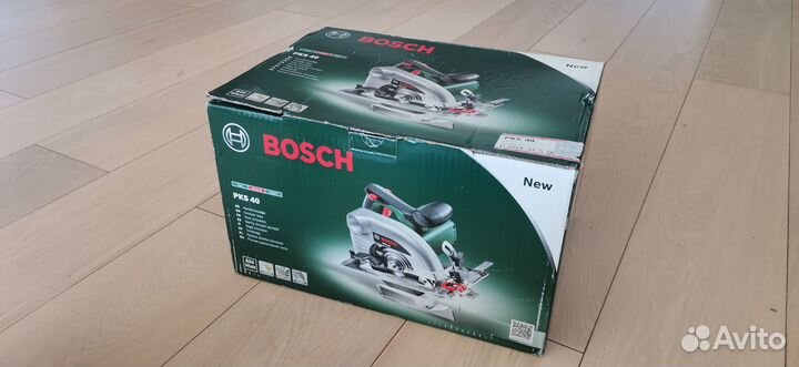 Дисковая пила bosch PKS 40, 850 Вт