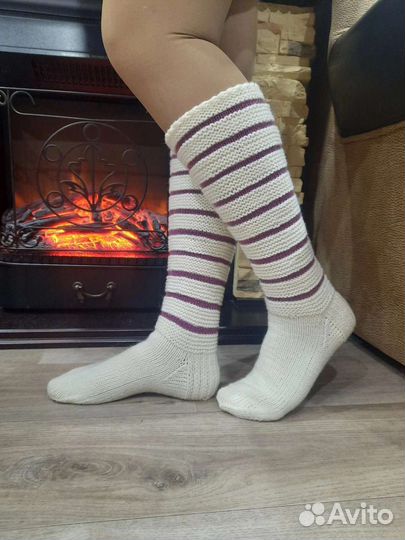 Носки вязаные ручной работы