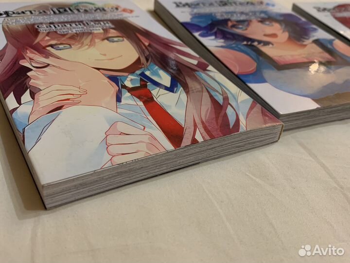 Манга Врата штейна 3 тома