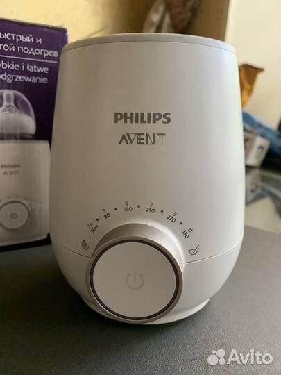 Набор Philips Avent молокоотсос+подогреватель