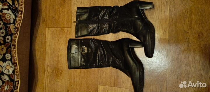 Сапоги женские натуральная кожа 40 размер