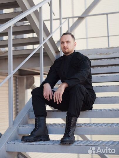 Тактический костюм ACU Gen1 (black/чёрный)