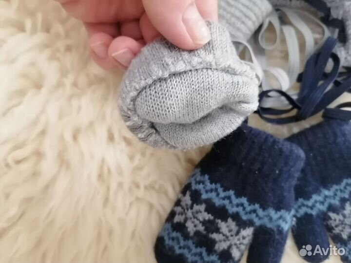 Варежки bebi go 11-12 размер