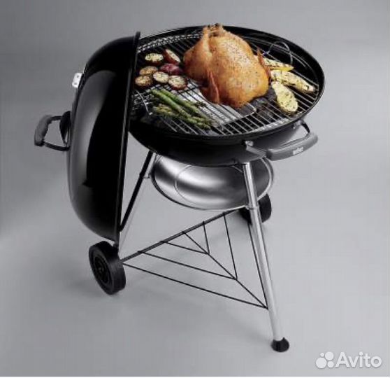 Гриль weber compact -kettle- 47 cm black