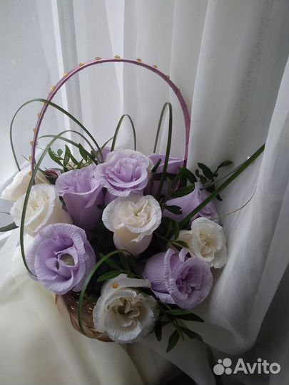 Букеты и торты из конфет