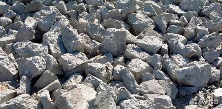 Бой бетона фр. 0/300мм