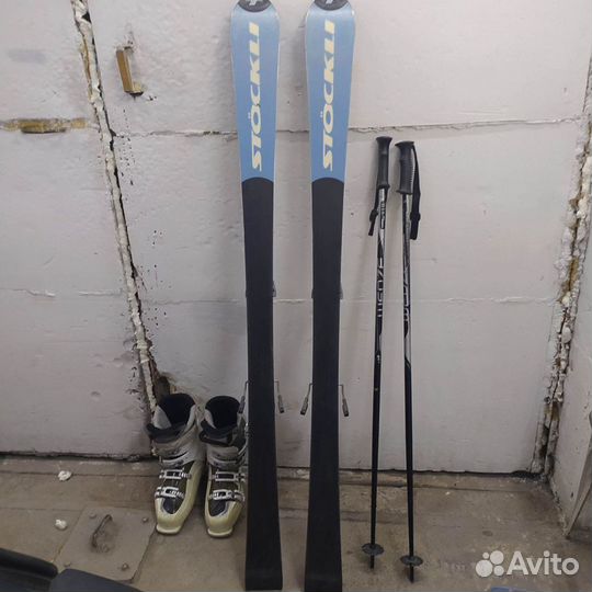 Sctokle spirit горные лыжи с креплениями, 149 см