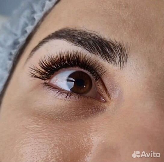 Наращивание ресниц. ламинирование ресницы и брови