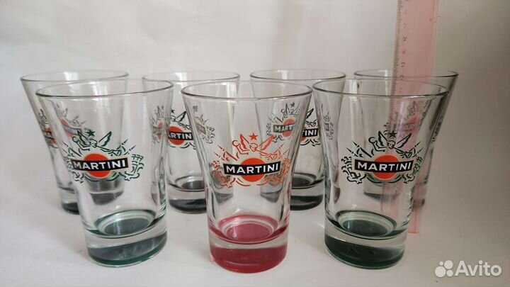 Бокалы для мартини 7 шт