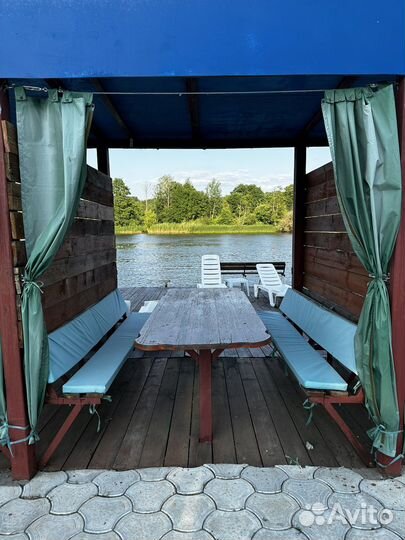 Беседки у речки, VIP пляж