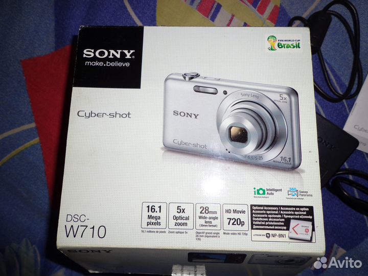 Фотоаппарат Sony. cyber shot DSC-W710