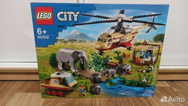 Lego 60302 - Операция по спасению зверей (новый)