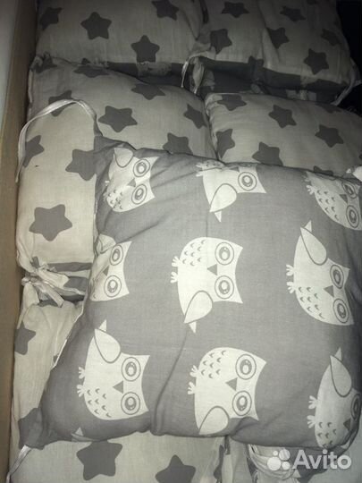 Бортики в детскую кроватку