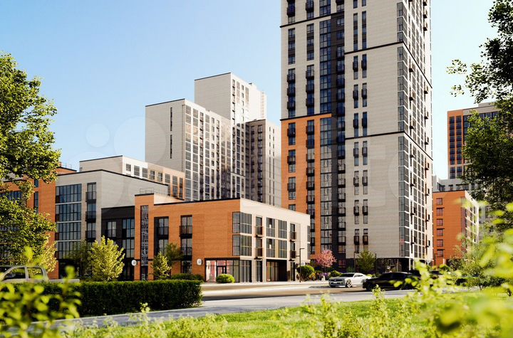 4-к. квартира, 86,5 м², 20/30 эт.