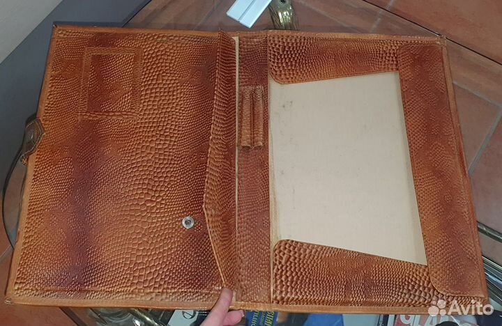 Папка кожаная для документов 1979 г