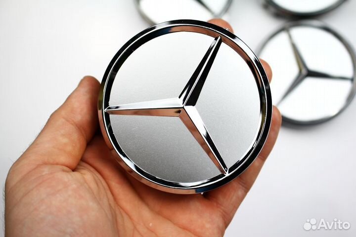Колпачки Заглушки колесных дисков Mercedes