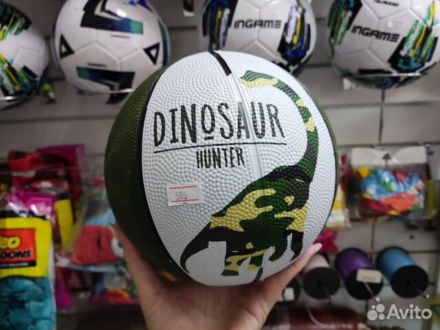 Баскетбольный мяч размер 3 Dinosaur