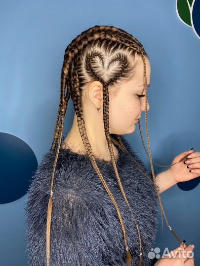 Плетение афрокос