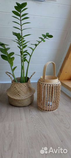 Корзина кашпо для цветов