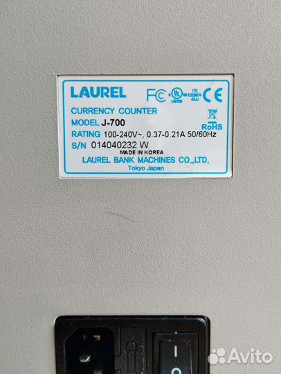 Счëтчик банкнот Laurel J-700