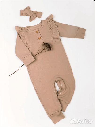 Комбинезон для девочек Amarobaby Fashion 80р