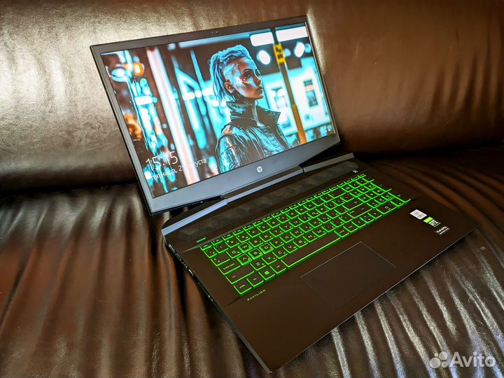 HP Gaming / Core i7 / RTX 2060 / 144 Hz / 17.3