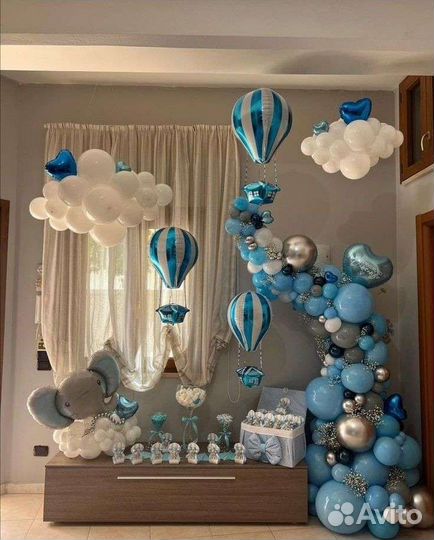 Шарики на рождение ребёнка